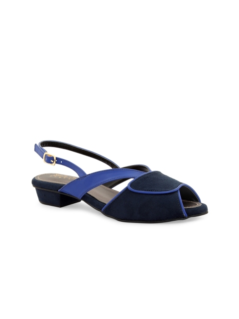 

Siendo Desi Women Blue Solid Peep Toes