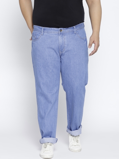 

FEVER Men Blue Straight Fit Mid-Rise Clean Look Jeans