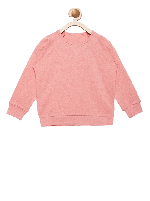 

berrytree Pink Solid Sweatshirt