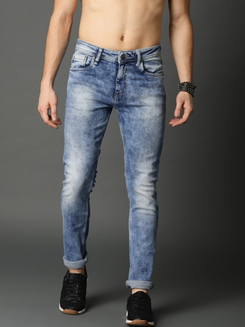 

Roadster Men Blue Skinny Fit Mid-Rise Clean Look Stretchable Jeans