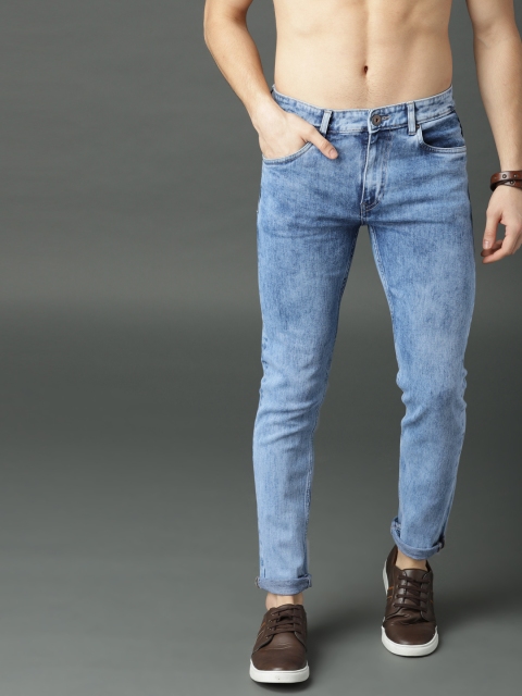 

Roadster Men Blue Skinny Fit Mid-Rise Clean Look Stretchable Jeans