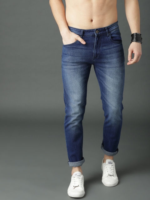 

Roadster Men Blue Skinny Fit Mid-Rise Clean Look Stretchable Jeans