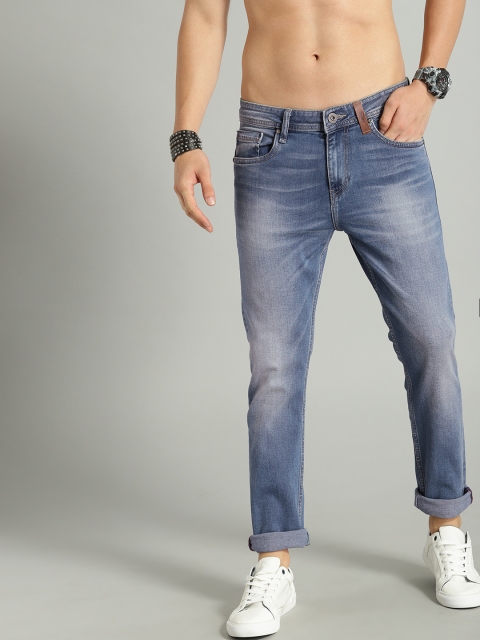 

Roadster Men Blue Skinny Fit Mid-Rise Clean Look Stretchable Jeans