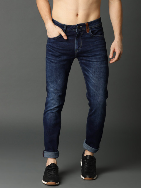 

Roadster Men Blue Skinny Fit Mid-Rise Clean Look Stretchable Jeans
