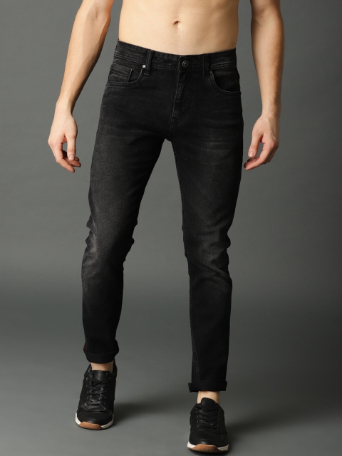 

Roadster Men Black Skinny Fit Mid-Rise Clean Look Stretchable Jeans