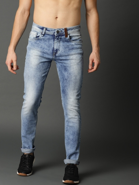 

Roadster Men Blue Skinny Fit Mid-Rise Clean Look Stretchable Jeans