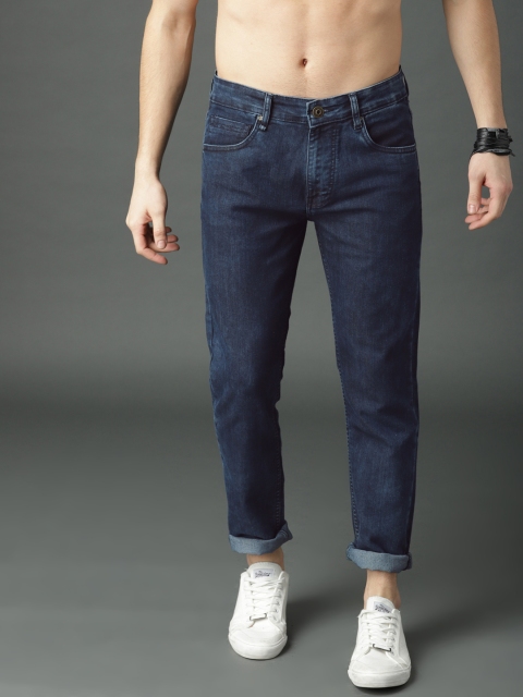 

Roadster Men Blue Skinny Fit Mid-Rise Clean Look Stretchable Jeans