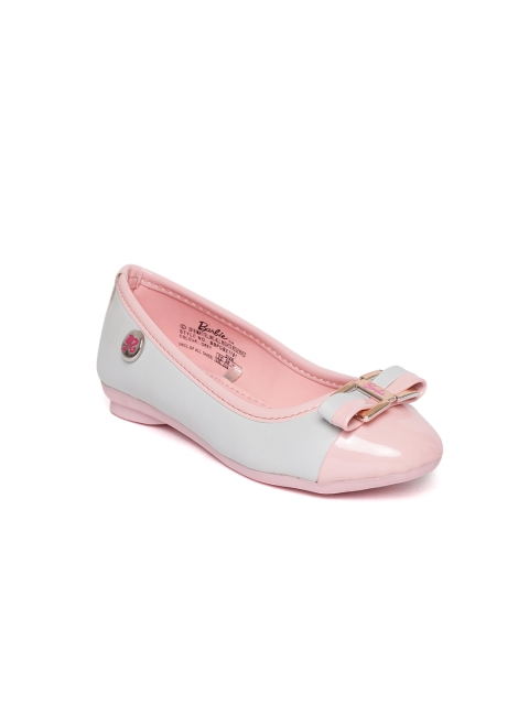 

Barbie Girls Grey & Pink Colourblocked Ballerinas