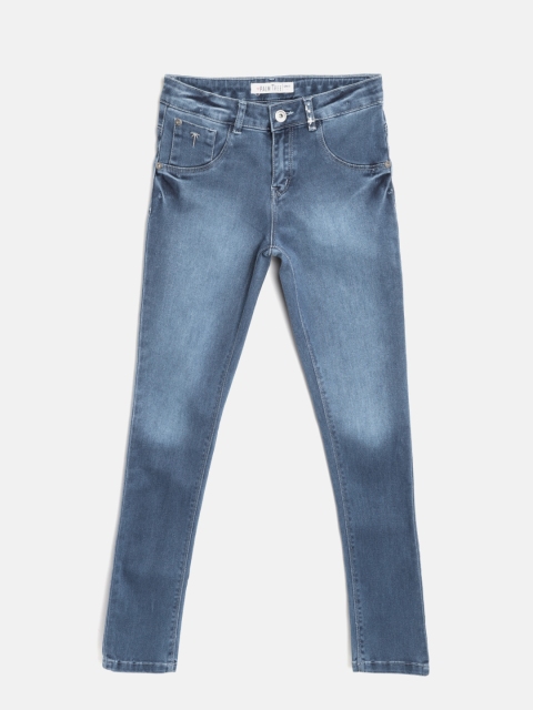 

Palm Tree Girls Blue Washed Jeggings