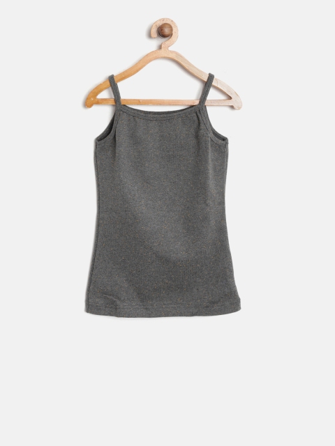 

Palm Tree Girls Charcoal Grey Solid Camisole with Flecked Effect 131260690377 C206