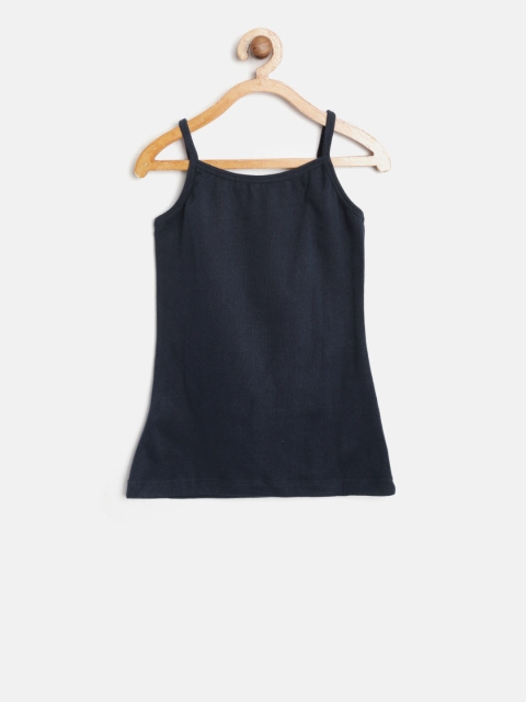 

Palm Tree Girls Navy Solid Camisole 131260690377 C656, Navy blue