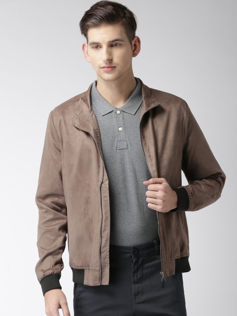 

Arrow Sport Men Khaki Solid Bomber