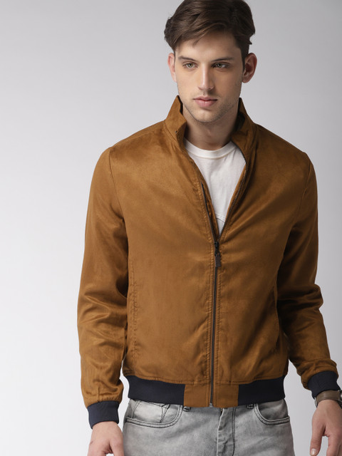

Arrow Sport Men Brown Solid Bomber
