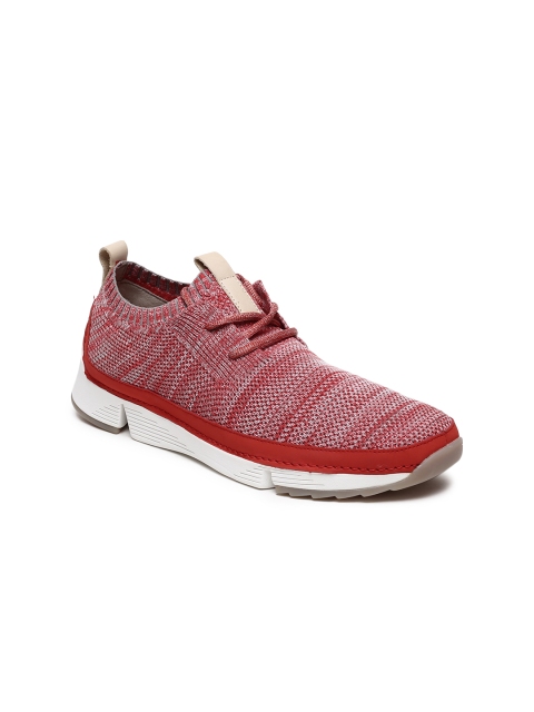 

Clarks Men Red Sneakers