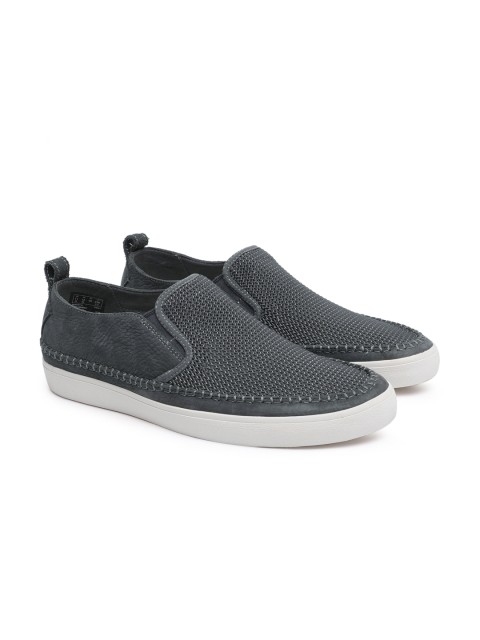 

Clarks Men Grey Slip-On Sneakers