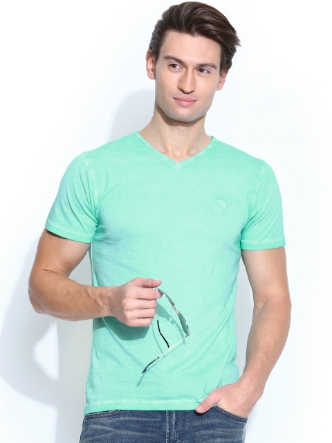 

Pepe Jeans Men Mint Green T-shirt