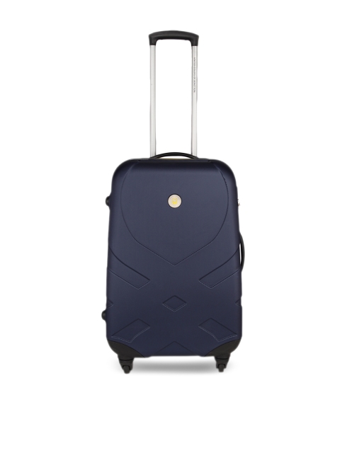 

United Colors of Benetton Blue Large Trolley Suitcase