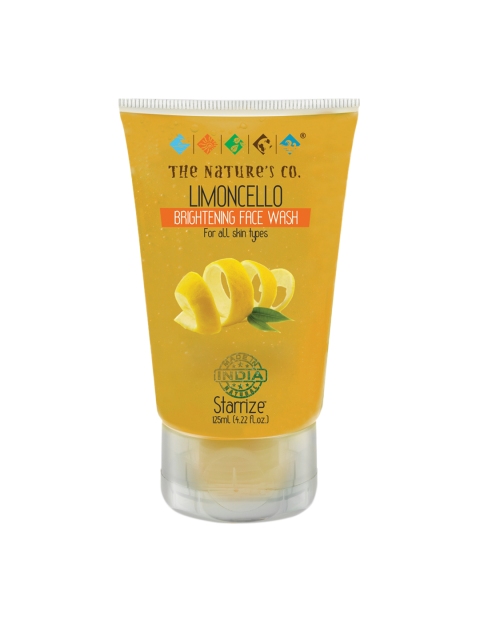 

The Nature's Co. Limoncello Brightening Face Wash 125 ml, Yellow