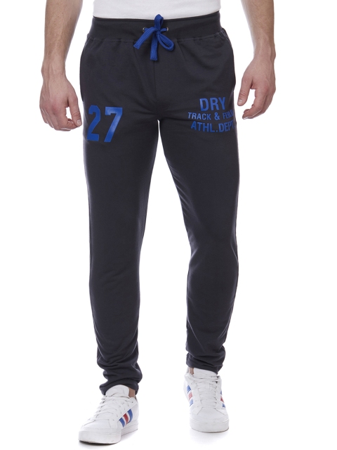 

VINENZIA Men Grey Slim Fit Track Pants