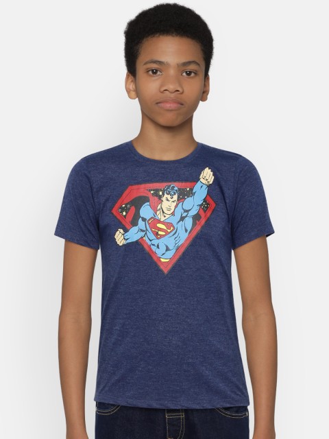 

Fame Forever by Lifestyle Boys Blue Printed Round Neck T-shirt