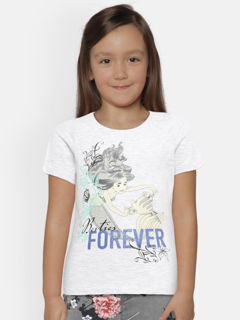 

Fame Forever by Lifestyle Girls Grey Printed Round Neck T-shirt