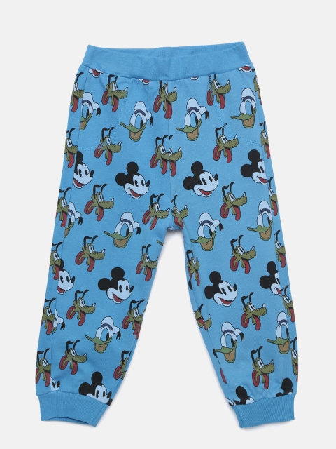 

Juniors by Lifestyle Boys Blue Printed Joggers