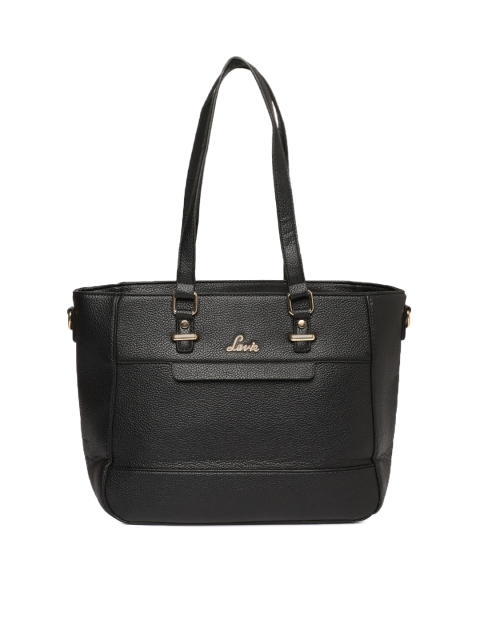 

Lavie Black Textured Shoulder Bag