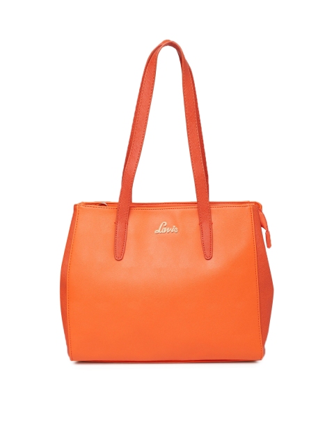 

Lavie Orange Solid Shoulder Bag
