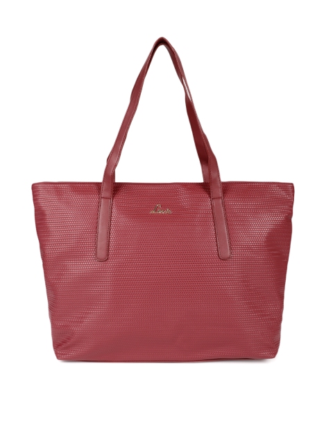 

Lavie Red Textured Shoulder Bag