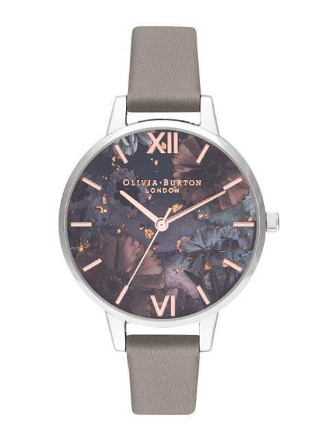 

OLIVIA BURTON LONDON Women Black Analogue Leather Watch OB16GD26W