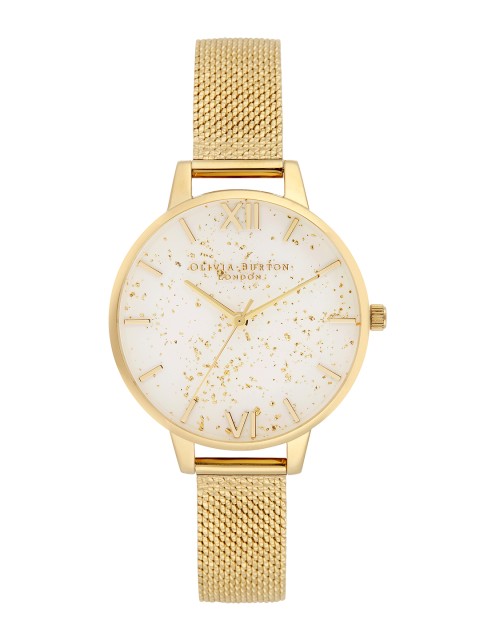 

OLIVIA BURTON LONDON Women White Analogue Watch OB16GD15W