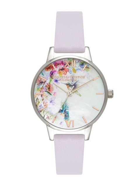 

OLIVIA BURTON LONDON Women Multicoloured Analogue Watch OB16PP50W, Multi