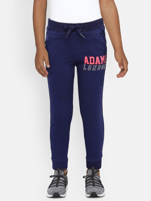 

Adams kids Girls Blue Solid Joggers