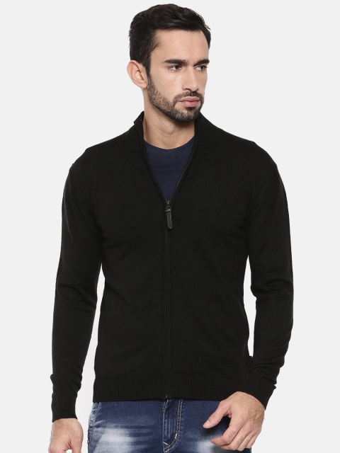 

Pepe Jeans Men Black Solid Cardigan