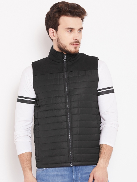 

Pepe Jeans Men Black Solid Padded Jacket