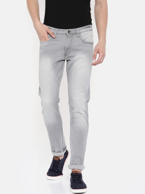 

Pepe Jeans Men Grey Vapour Slim Fit Low-Rise CJeans