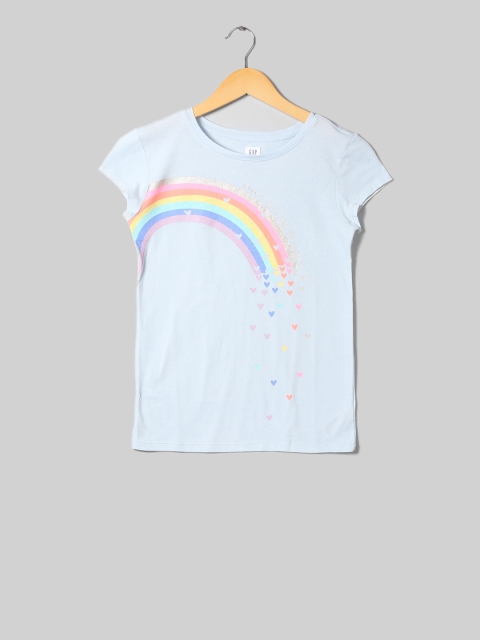 

GAP Girls Short Sleeve Graphic T-shirt, Blue