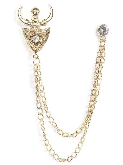 

Alvaro Castagnino Men Gold-Toned Brooch