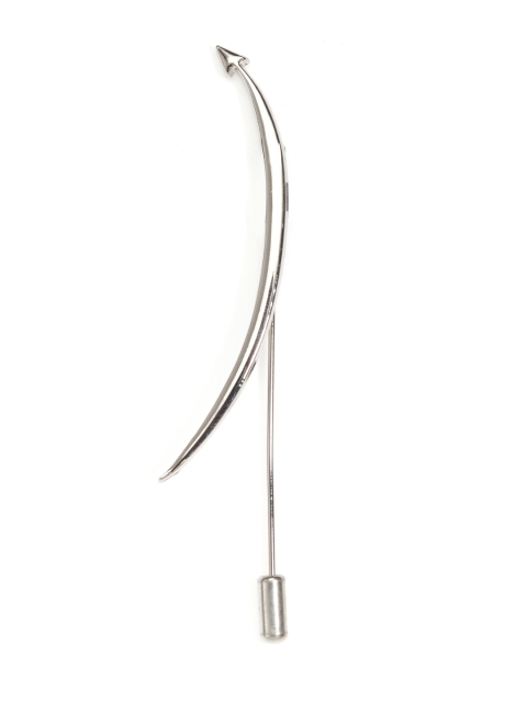 

Alvaro Castagnino Men Silver-Toned Lapel Pin