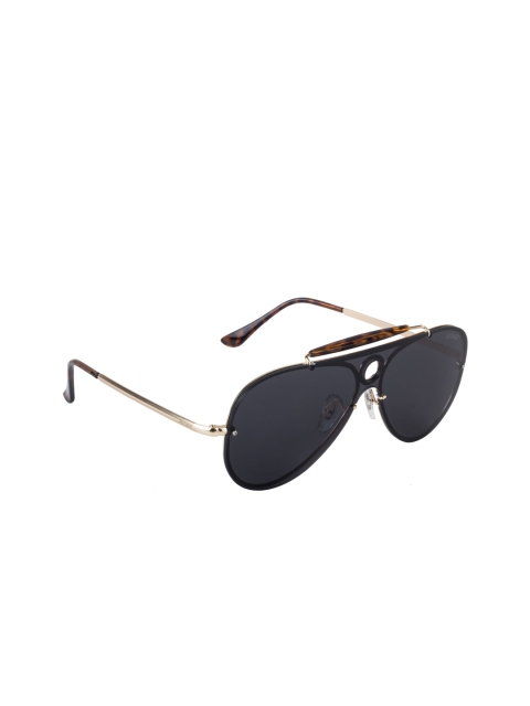 

Voyage Unisex Aviator Sunglasses, Black