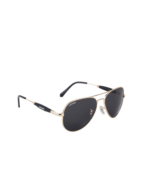 

Voyage Unisex Aviator Sunglasses, Black