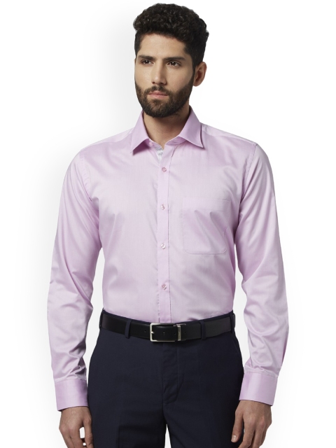 

Raymond Men Purple Regular Fit Solid Formal Shirt