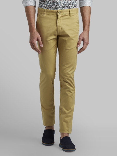 

Parx Men Khaki Slim Fit Solid Chinos