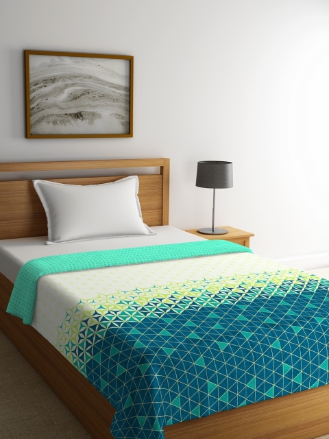 

Portico New York Green Floral AC Room 120 GSM Single Bed Comforter