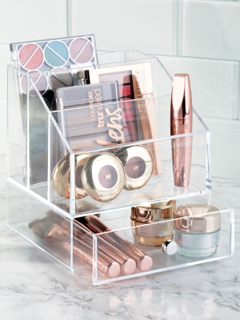 

INTERDESIGN White Makeup Organiser