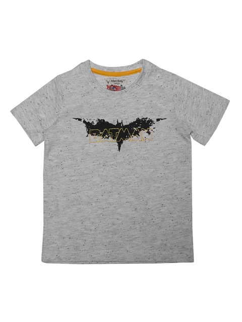 

Allen Solly Junior Boys Grey Printed Round Neck T-shirt