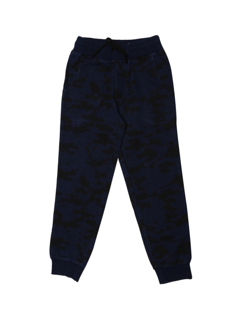

Allen Solly Junior Boys Navy Blue Printed Joggers