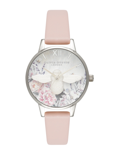 

OLIVIA BURTON LONDON Women White Analogue Watch OB16GH09W