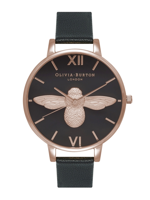 

OLIVIA BURTON LONDON Women Black Analogue Watch OB16AM98W