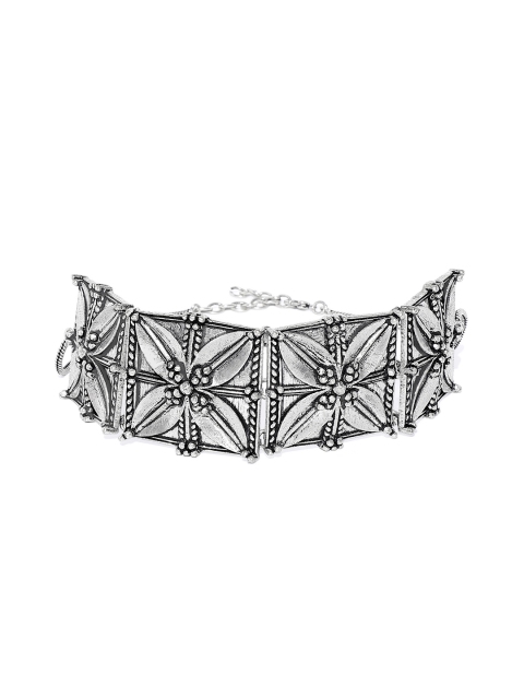 

Pipa Bella Silver-Plated Antique Choker Necklace